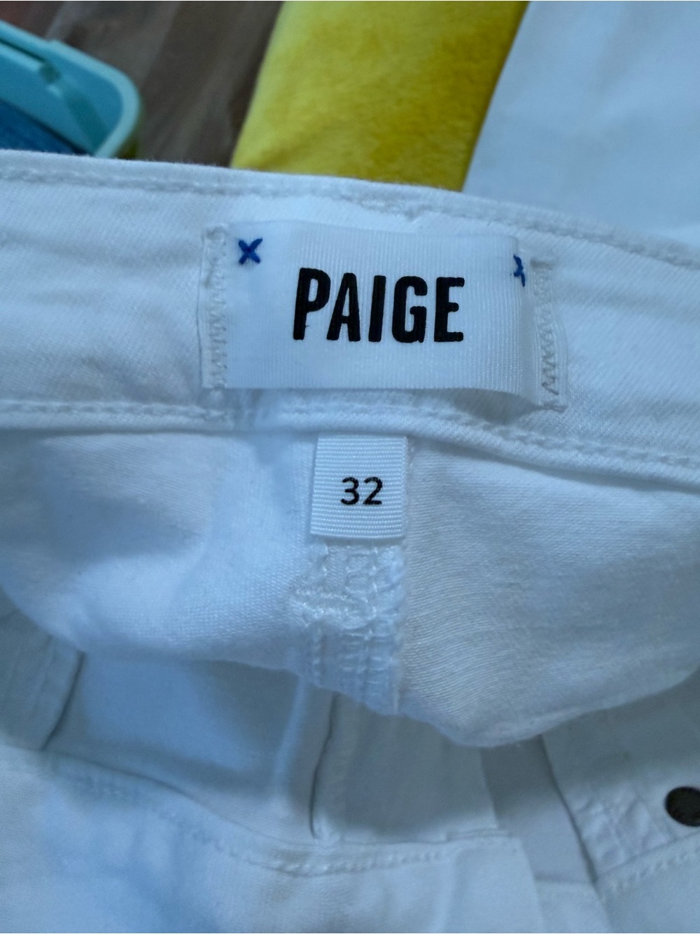 PAIGE women Slim White Jeans - Picture 4 of 4